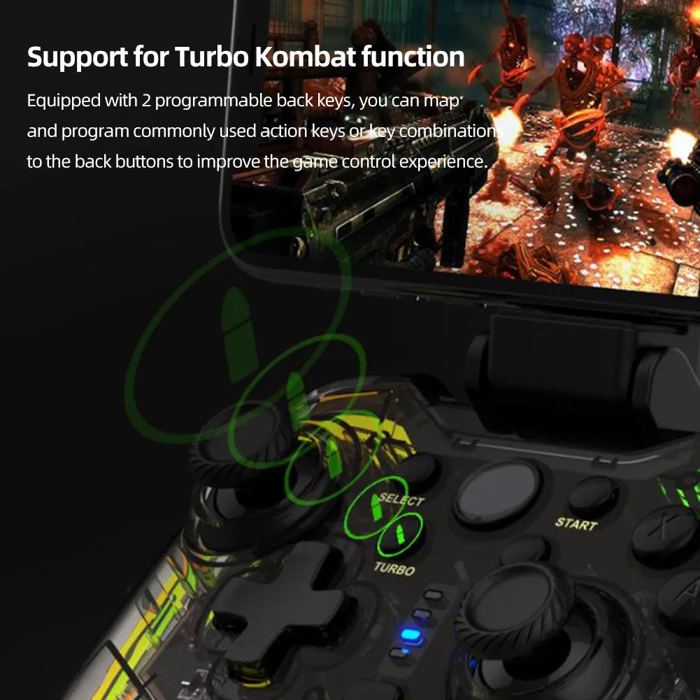 IPEGA PG-9238 Joystick Gamepad with Vibration RGB Wireless Controller for iOS Android Switch / PS3 / PC IPEGA PG-9238 Joystick Gamepad with Vibration RGB Wireless Controller for iOS Android Switch / PS3 / PC